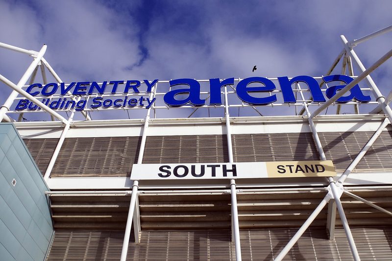 Coventry Building Society Arena from outside