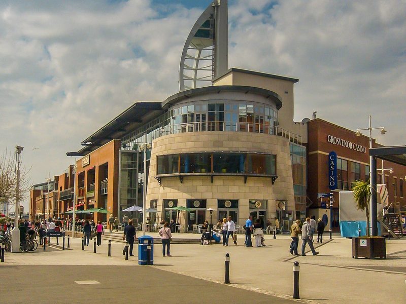 East Plaza at Gunwharf Quays, Portsmouth